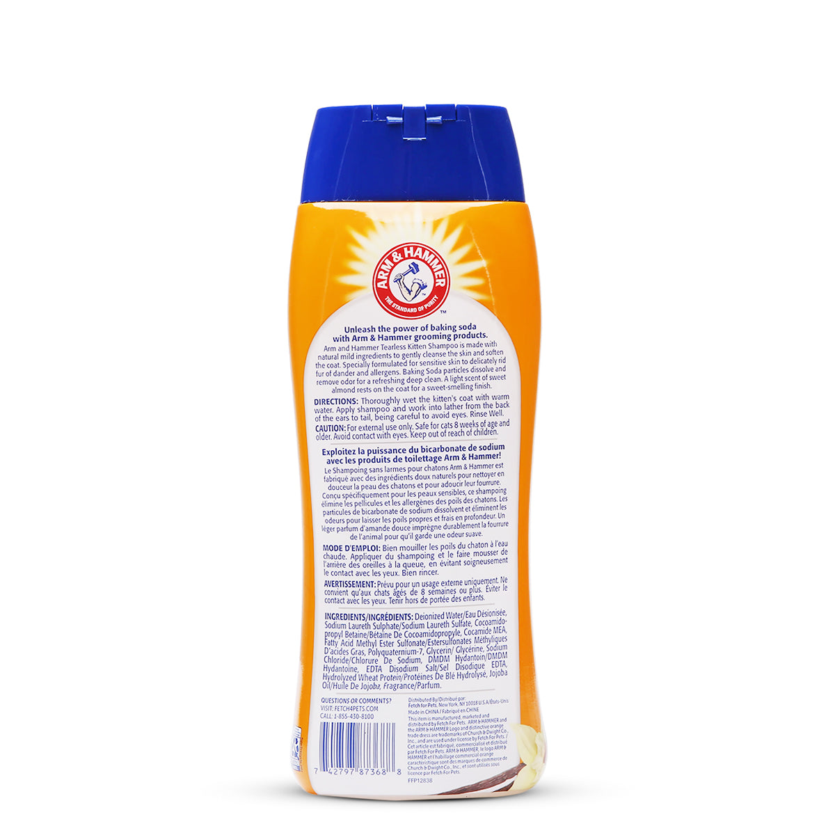Arm & Hammer Tearless Kitten  Shampoo - 591ml