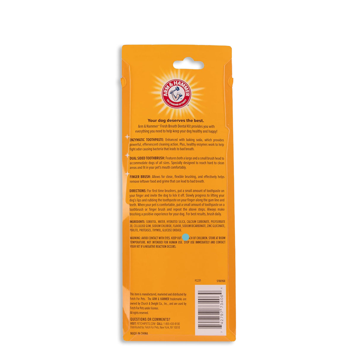 Arm & Hammer Dental Kit For Dogs - Chicken