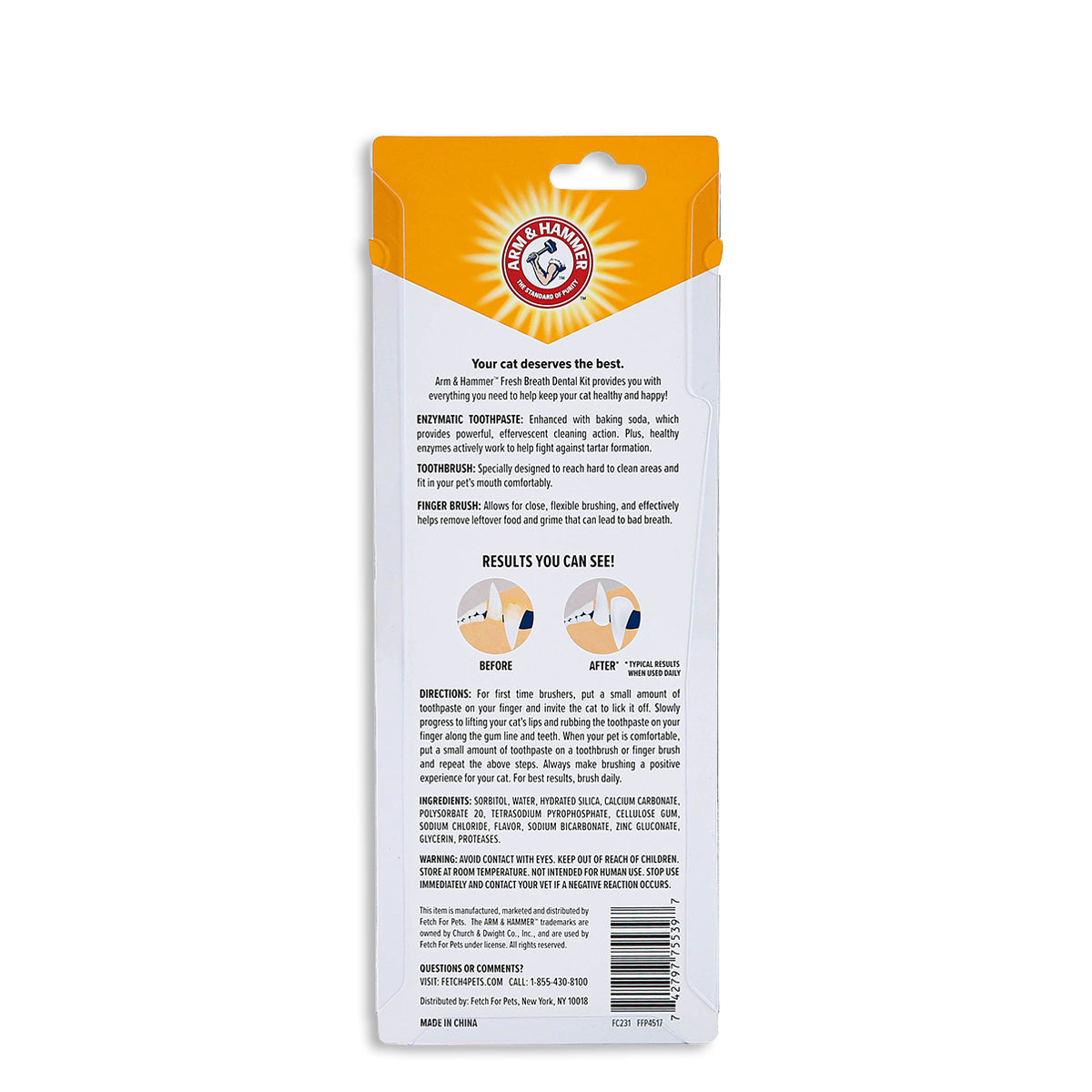 Arm & Hammer Dental Kit for Cats