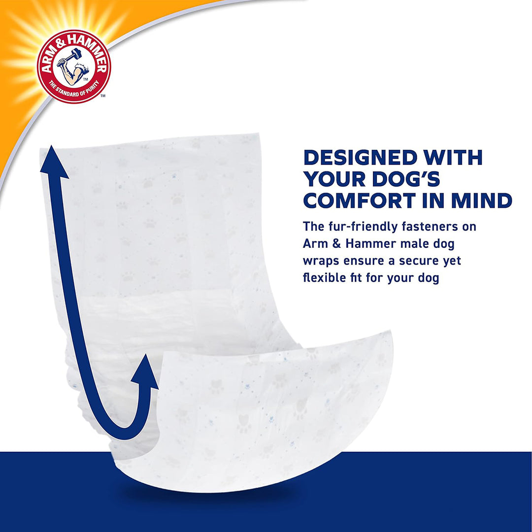 Arm & Hammer Male Wrap for Dogs