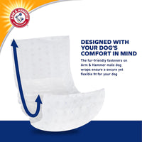 Arm & Hammer Male Wrap for Dogs