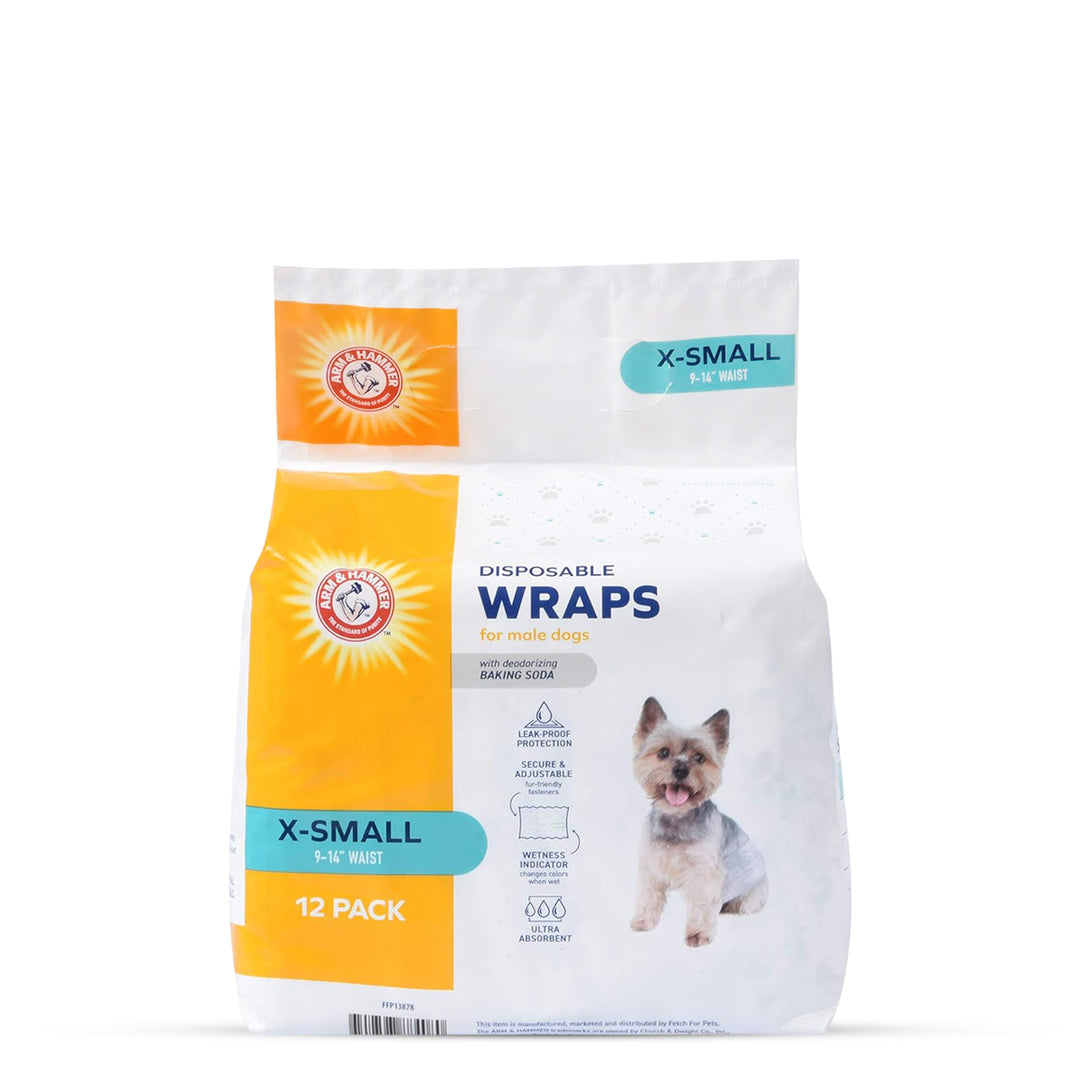 Arm & Hammer Male Wrap for Dogs