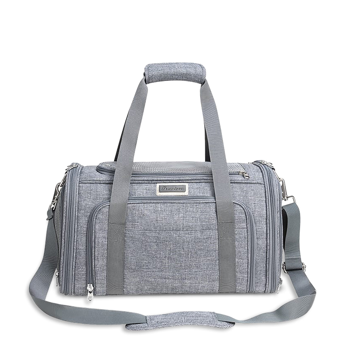 Truelove 1 Side Expandable Duffle Carrier - Heather Gray