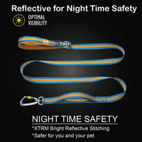 Petaholic  Tracker  Series  Plateau Dog Leash - Mustard