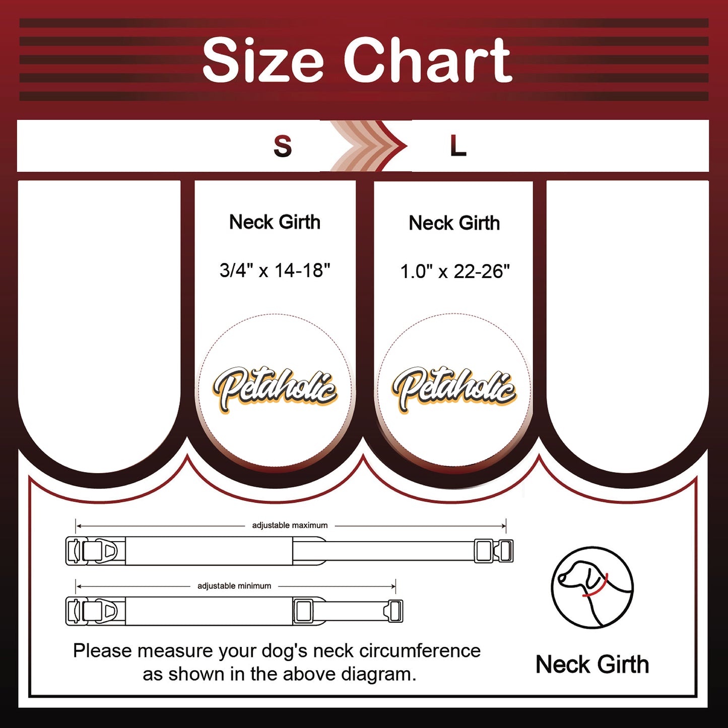 Petaholic Tracker Series Plateau Pet Collar - Mustard