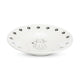 Trixie Flat Cat Paws Ceramic Cat Bowl  - White - 200ml