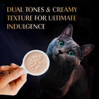 Sheba Melty Spoons Creamy Chicken & Chicken Shreds Lickable Cat Treats (40g)