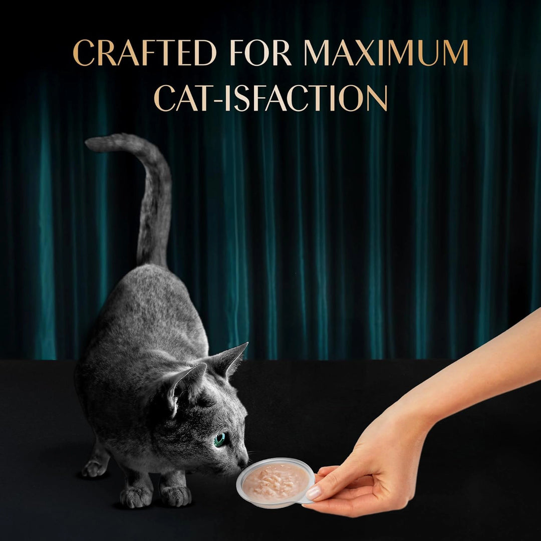 Sheba Melty Spoons Lickable Creamy Cat Treats, Creamy Chicken & Chicken Shreds - 40g