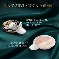 Sheba Melty Spoons Lickable Creamy Cat Treats, Maguro Flavour with Tuna Cream - 40g