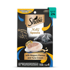 Sheba Melty Spoons Lickable Creamy Cat Treats, Maguro Flavour with Tuna Cream - 40g