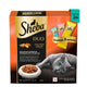 Sheba Duo Adult Crunchy Cat Treats - Tuna & Chicken, Salmon & Tuna, Chicken & Salmon - 135g