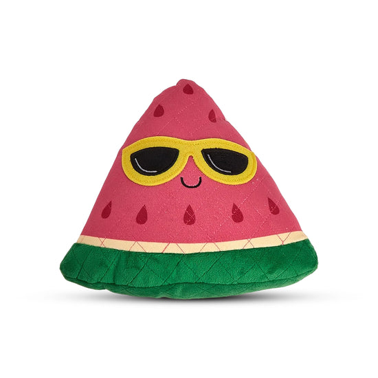 FOFOS Summer Plush Dog Toy - Watermelon