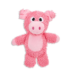 FOFOS Tough Pig Pink Plush Dog Toy from zigly