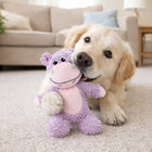 FOFOS Tough Hippo Plush Dog Toy