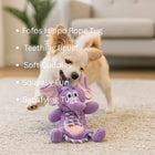 FOFOS Elephant Rope Tug Dog Toy