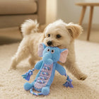 FOFOS Elephant Rope Tug Dog Toy