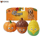 FOFOS Harvest Latex Dog Toy 3pk