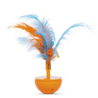 FOFOS Tumbler Cat Toy - Orange & Blue