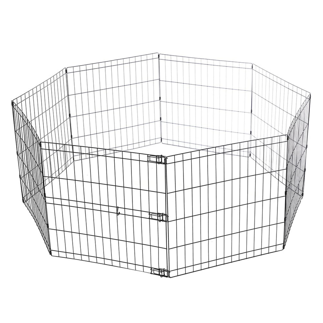 M-Pets Foldable Puppy Pen Fence - Small - 62X66cm