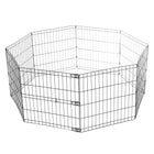 M-Pets Foldable Puppy Pen Fence - Small - 62X66cm - Zigly