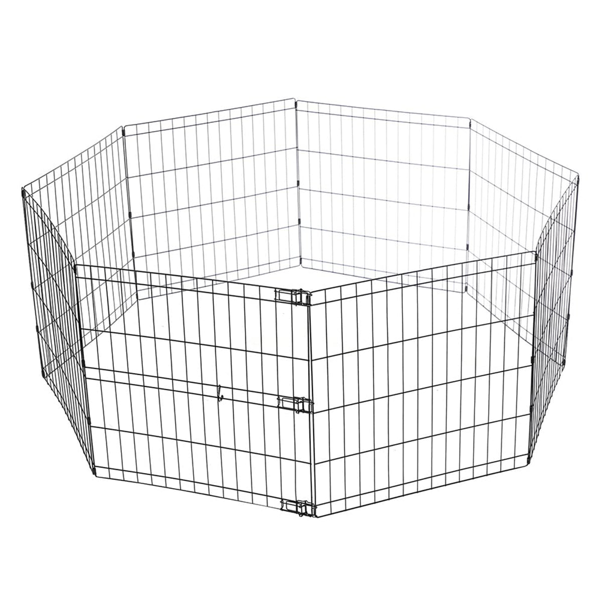 M-Pets Foldable Puppy Pen Fence - Small - 62X66cm