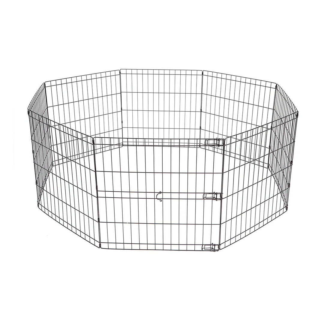 M-Pets Foldable Puppy Pen Fence - Small - 62X66cm