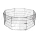 M-Pets Foldable Puppy Pen Fence - Small - 62X66cm