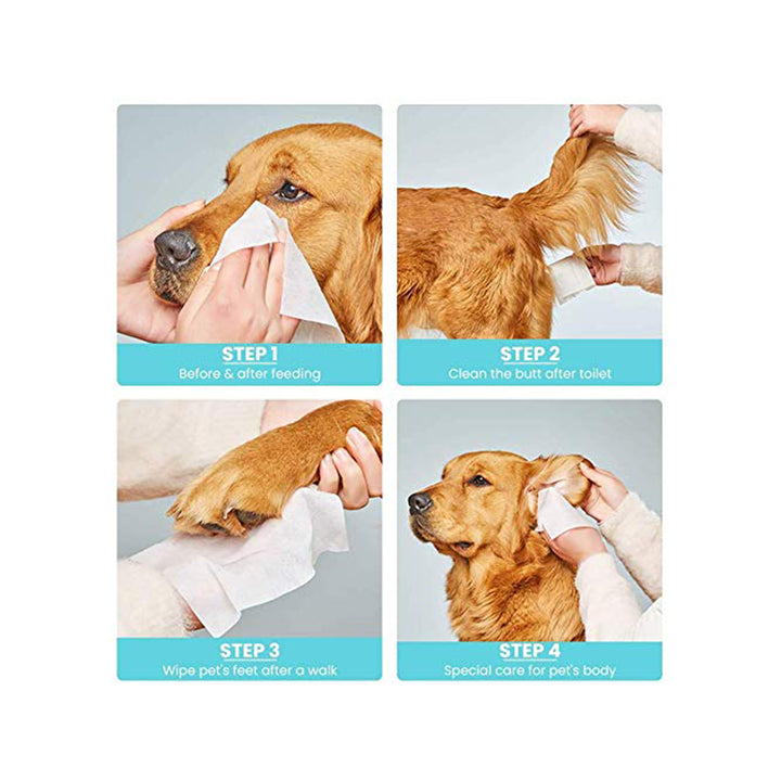 Kolan Pet Wipes - 60 Wipes