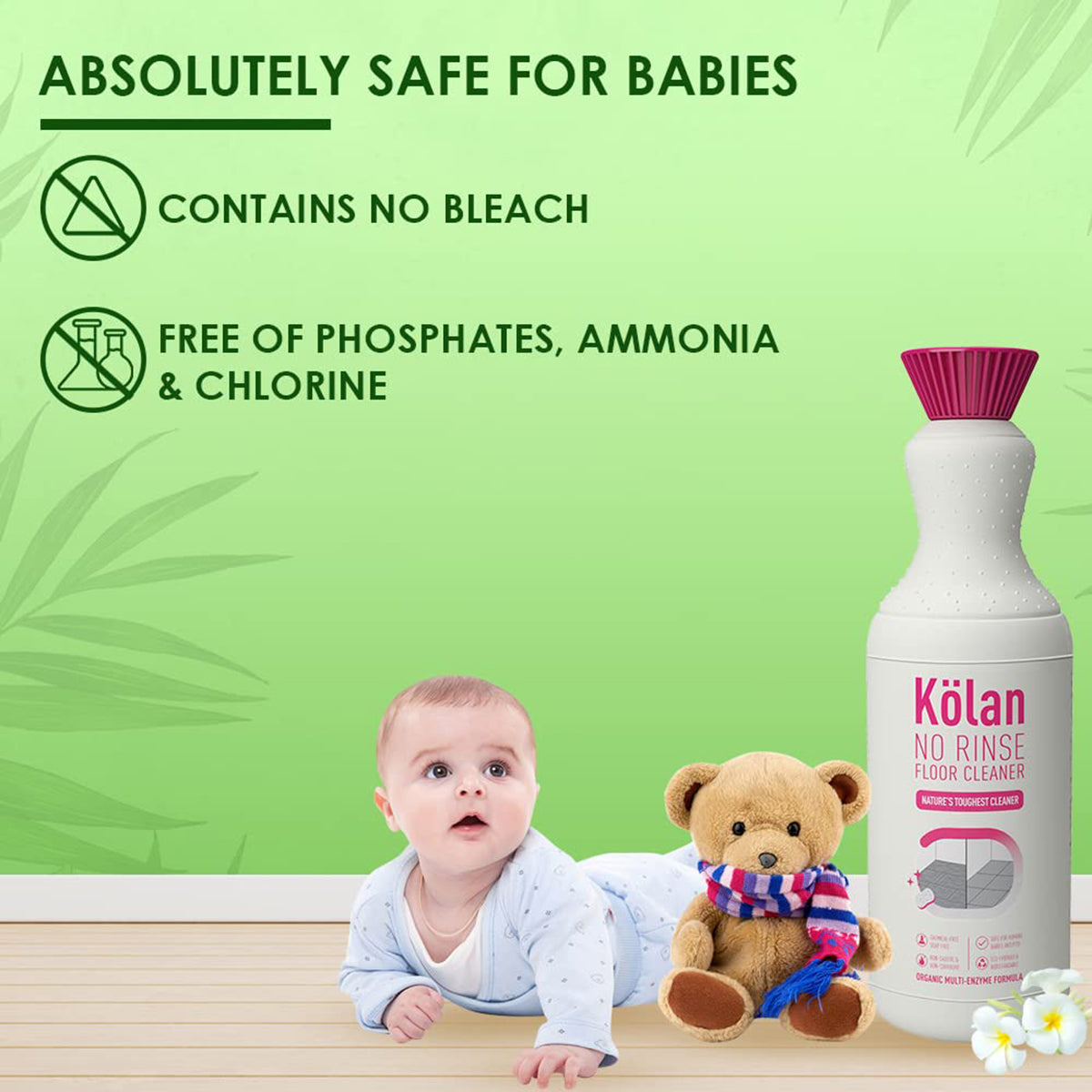 Kolan No Rinse Floor Cleaner – 700ml
