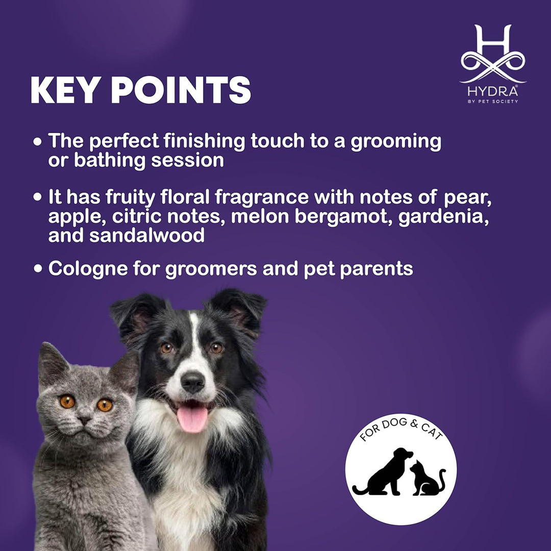 Hydra Groomers Forever Baby Pet Cologne for Dogs & Cats - 130ml