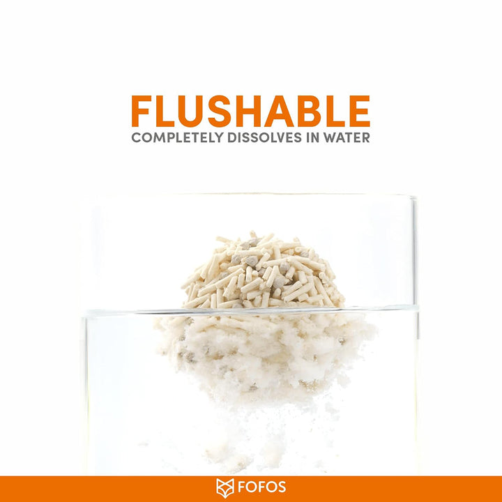 FOFOS Tofu & Crushed Bentonite Cat Litter – 6L