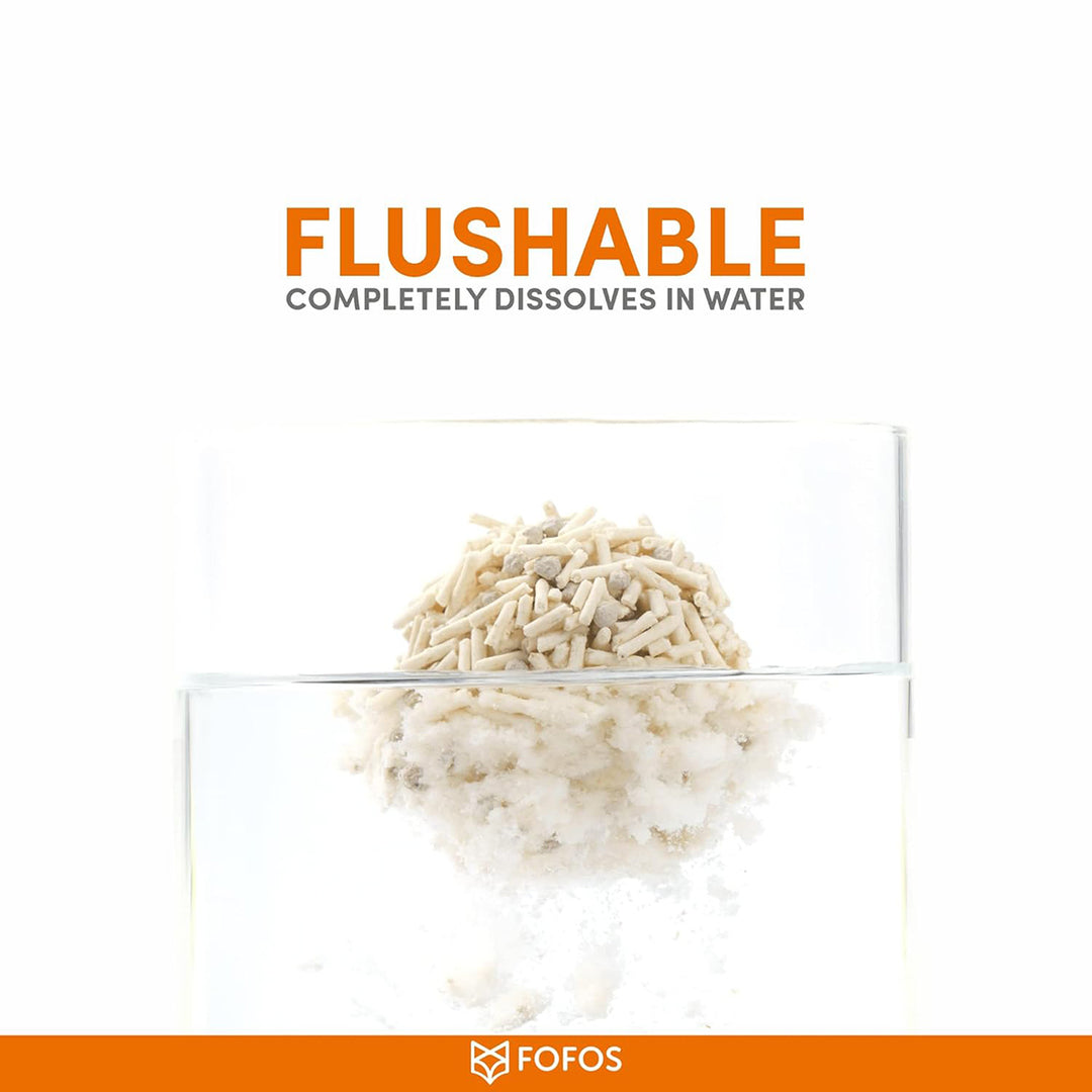 FOFOS Tofu & Crushed Bentonite Cat Litter – 6L