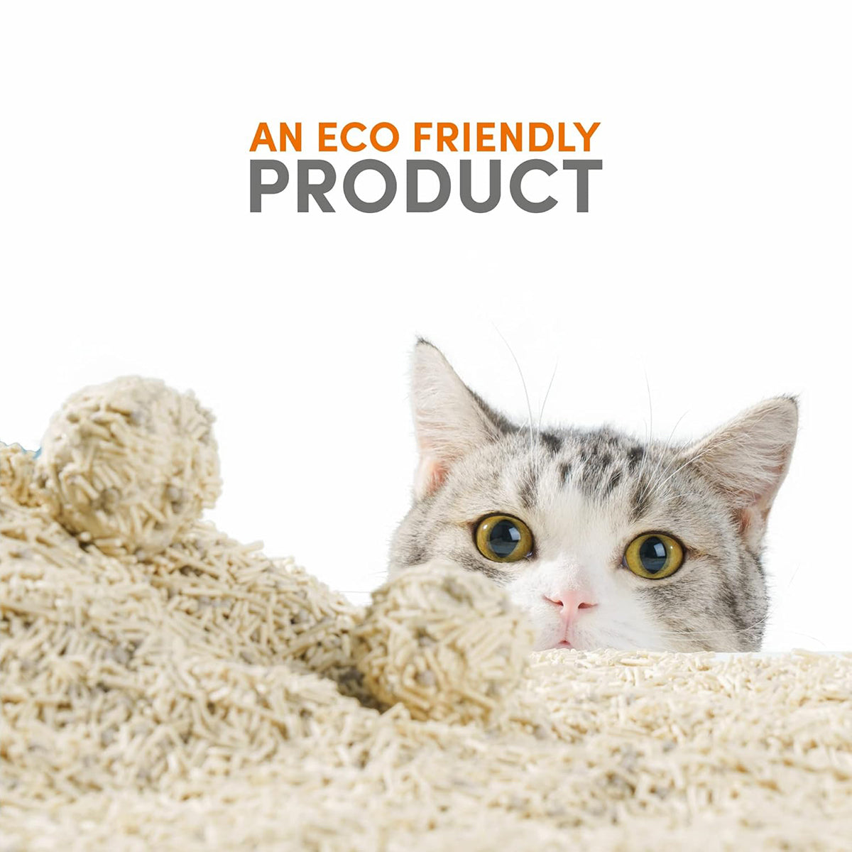 FOFOS Tofu & Crushed Bentonite Cat Litter – 6L