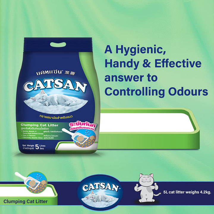 Catsan Ultra Odour Control Clumping Natural Cat Litter