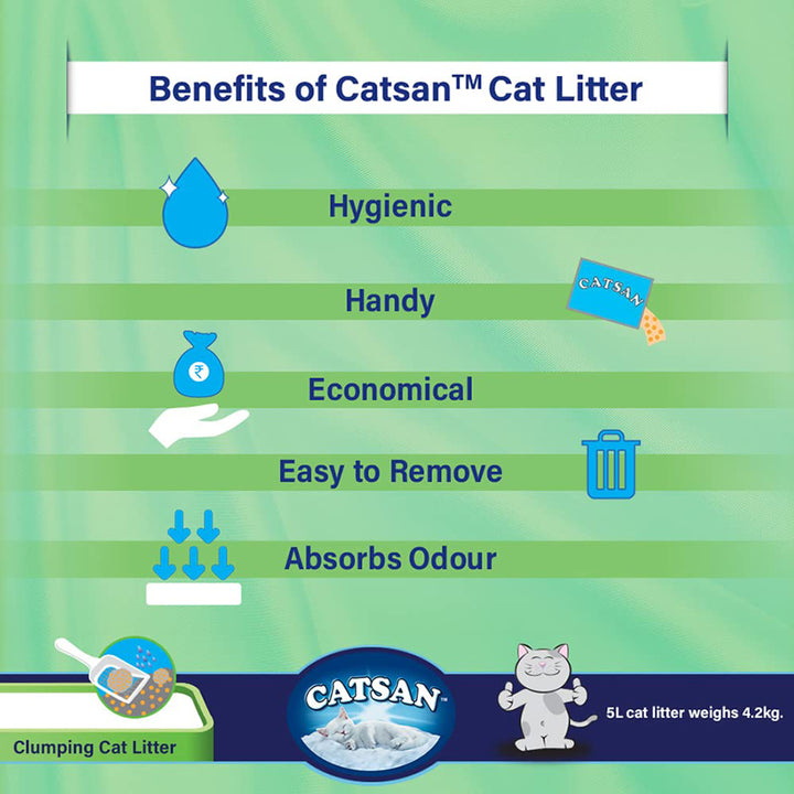 Catsan Ultra Odour Control Clumping Natural Cat Litter