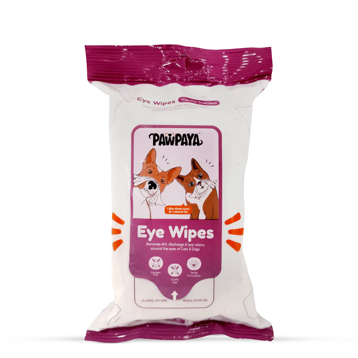 Pawpaya Eye Wipes 20x18cm - 25 Wipes