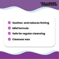 Pawpaya Ear Wipes - 25 Wipes - 20 x 18cm