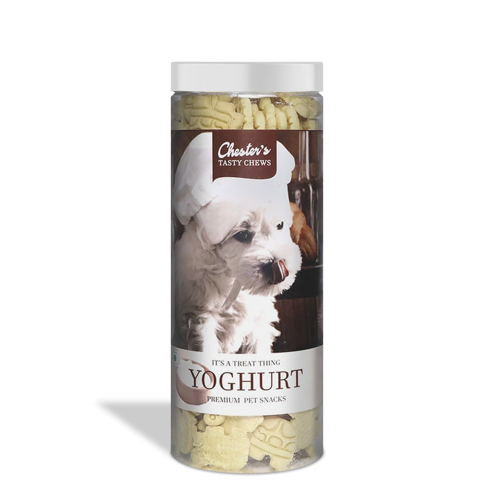 Chesters Tasty Chews Yogurt Flavour Dog Biscuit 700g