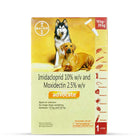 Bayer Advocate (Imidacloprid & Moxidectin) Spot-On Solution for Dogs 10-25kg (2.5ml)