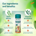 Himalaya Erina-EP Powder for Tick & Flea Control for Dogs & Cats -  150g