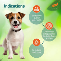 Himalaya Erina-EP Powder for Tick & Flea Control for Dogs & Cats -  150g
