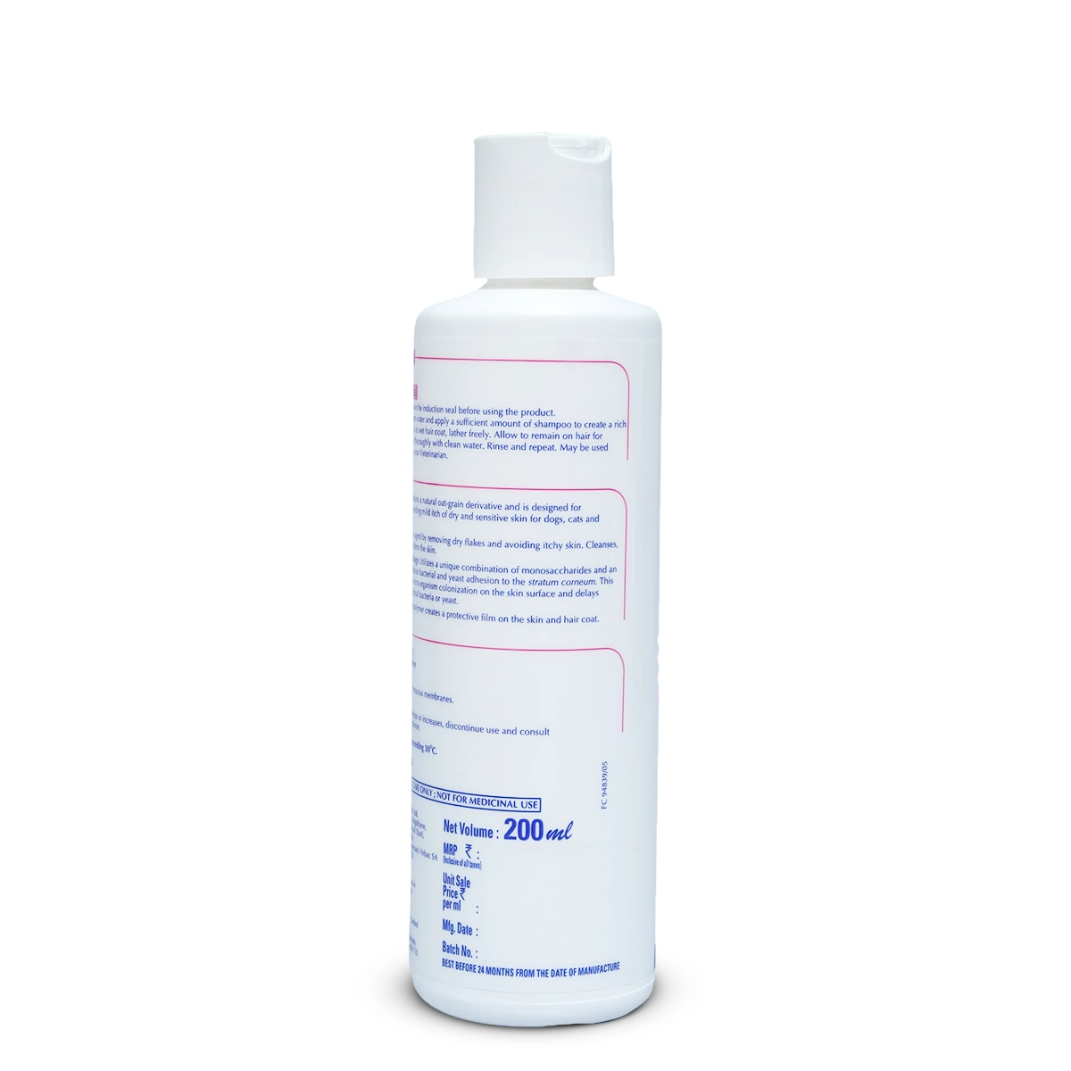 Virbac Epi-Soothe Oatmeal Dog Shampoo - 200ml
