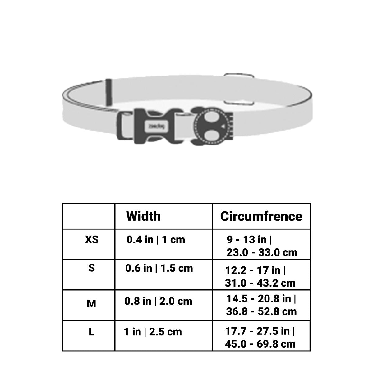 Zee Dog Prisma Dog Collar