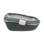 Trixie Berto Litter Tray Three Part with Separating System - Dark Grey - 23 inch - Zigly