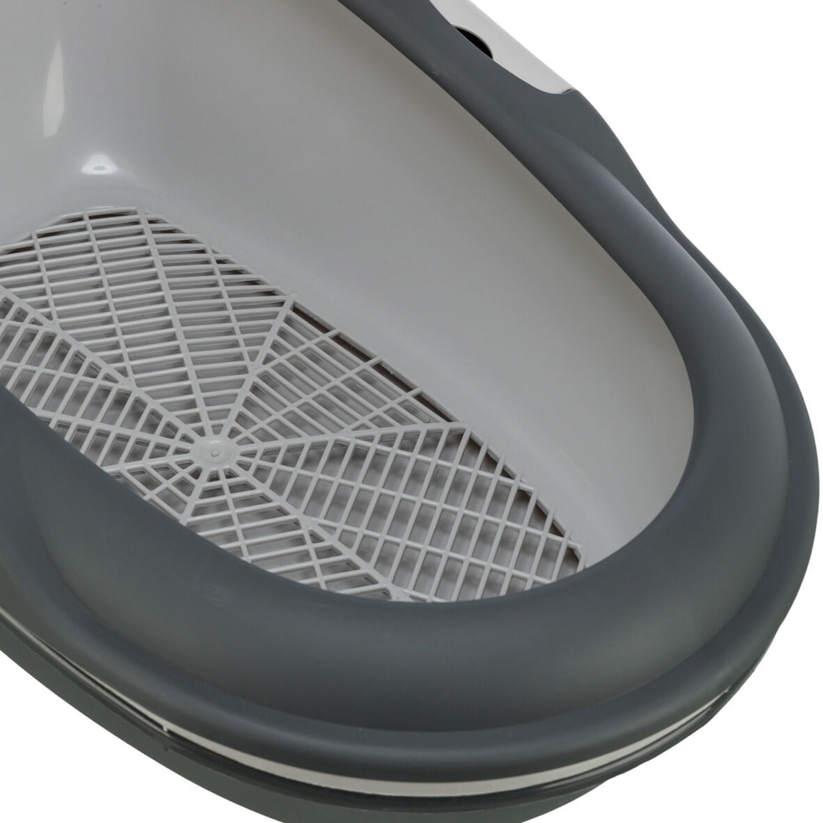 Trixie Berto Litter Tray Three Part with Separating System - Dark Grey - 23 inch