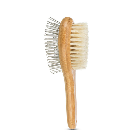 trixie-brush-double-sided-bamboo-natural-wire-bristles