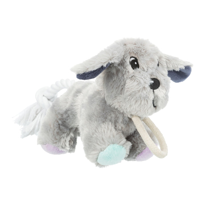 Trixie Junior Dog With Rope Plush Toy - 24cm