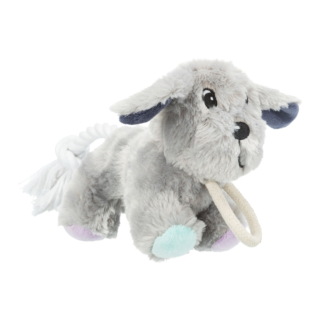 Trixie Junior Dog With Rope Plush Toy - 24cm
