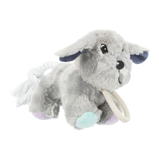 Trixie Junior Dog With Rope Plush Toy - 24cm