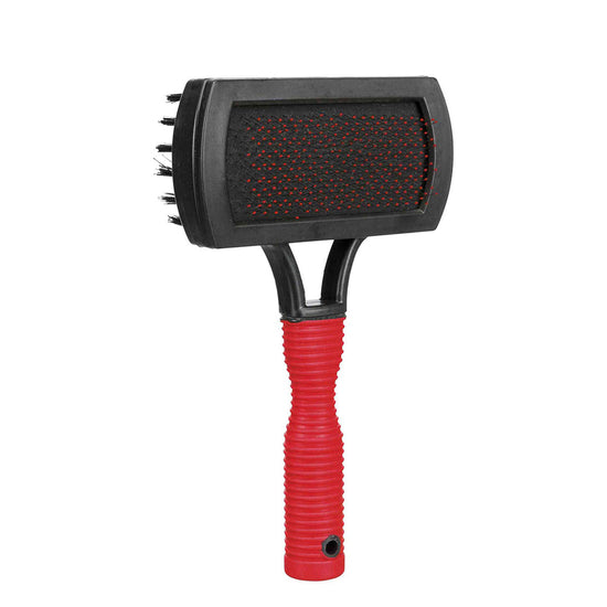 trixie-slicker-double-sided-brush-for-dogs-10x17-cm